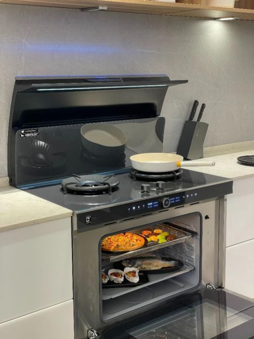 智慧厨房新标杆中式烹饪新体验k8凯发国际登录火星人厨电：